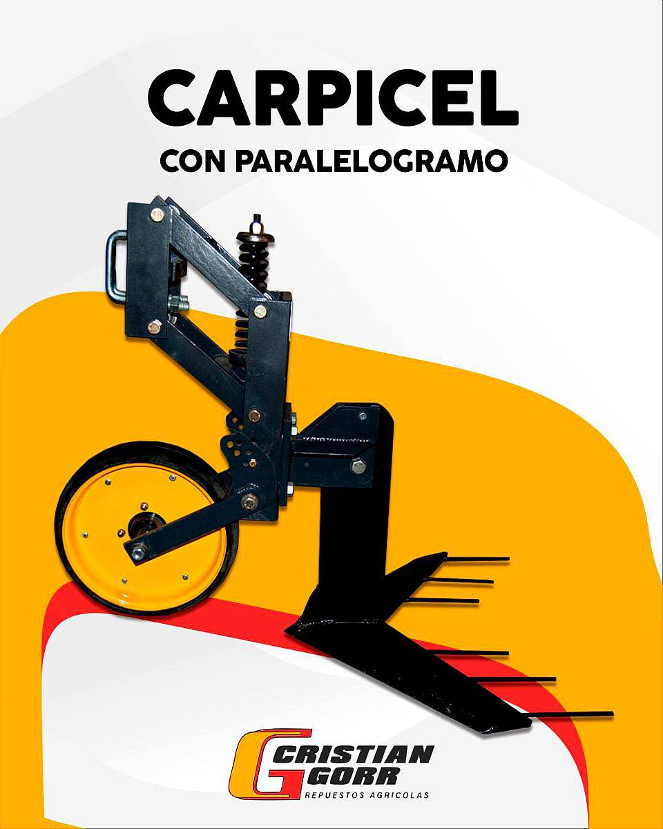 Reja Desmalezadora Carpicel con Paralelogramo