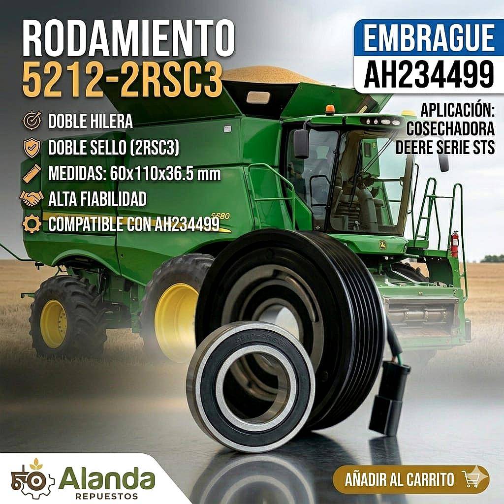 Rodamiento Reparación AH234499 Electromagnético