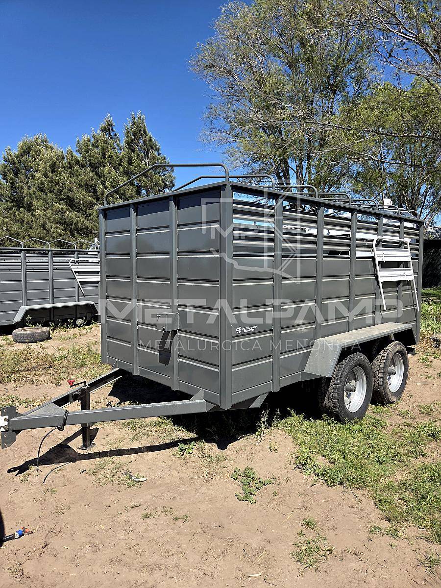 Carro Vaquero. Jaula para Hacienda