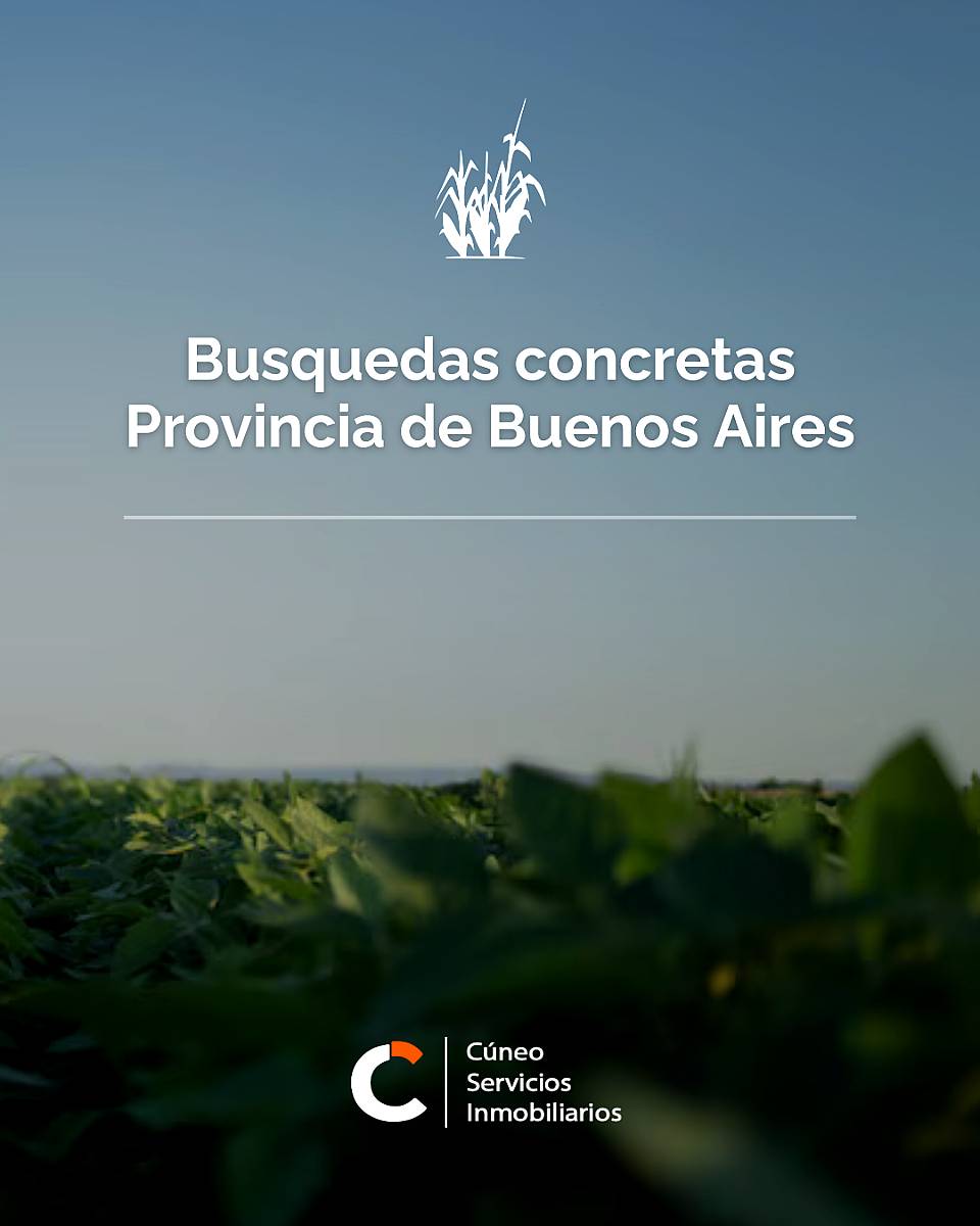 Busqueda Activa - Campos Oeste Provincia Bs.as