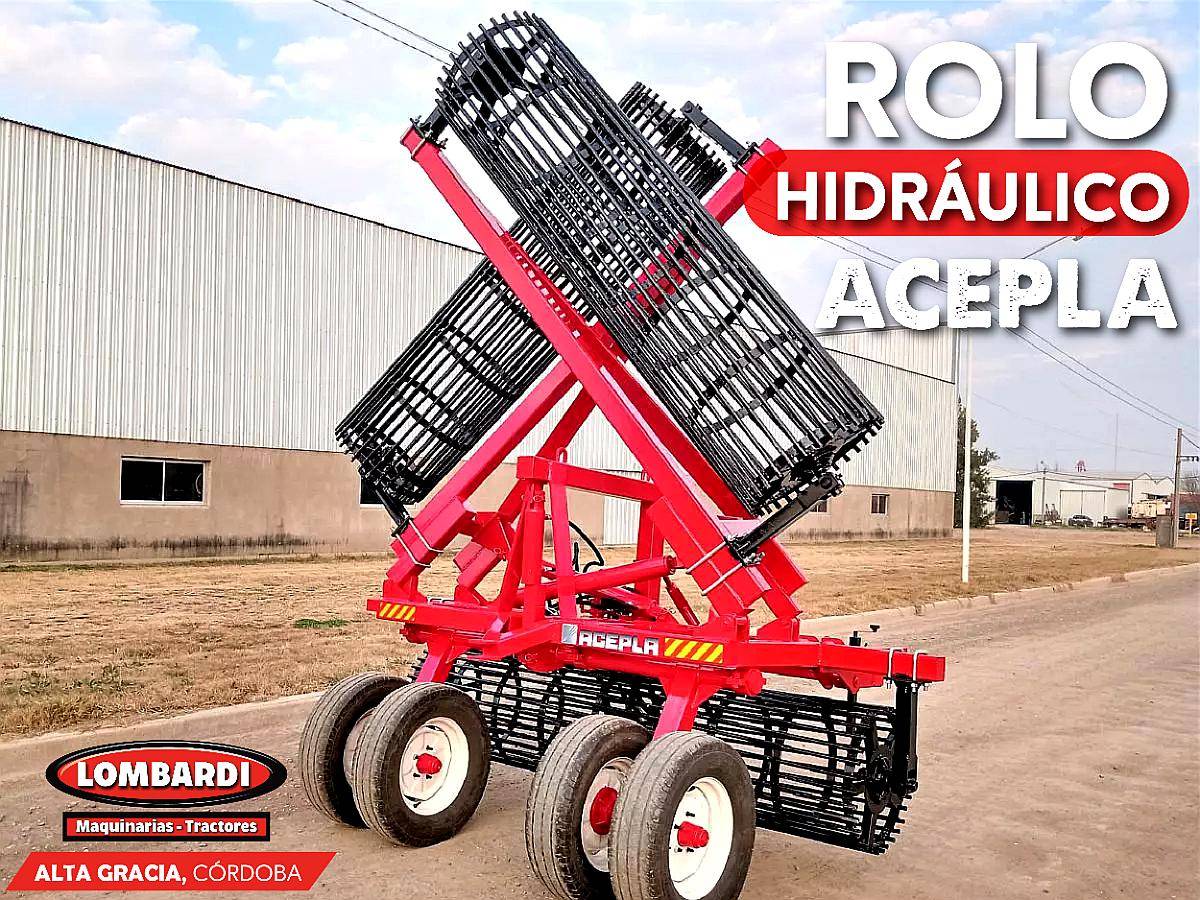 Acepla Rolo Hidráulico de 4.5mts a 8 Mts Disponible