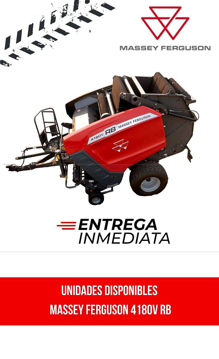 Rotoenfardadora Massey Ferguson con Cutter
