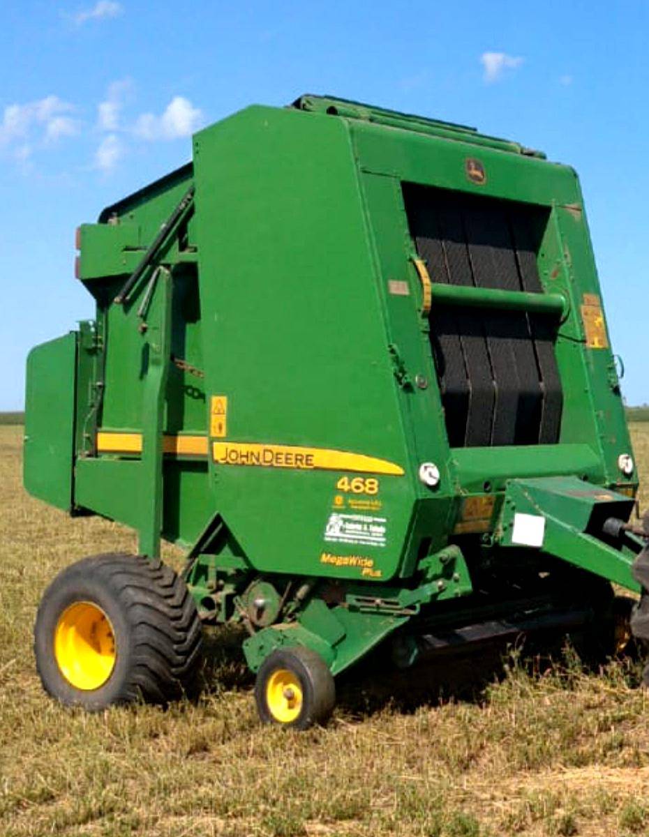 Rotoenfardadora John Deere 468 MW