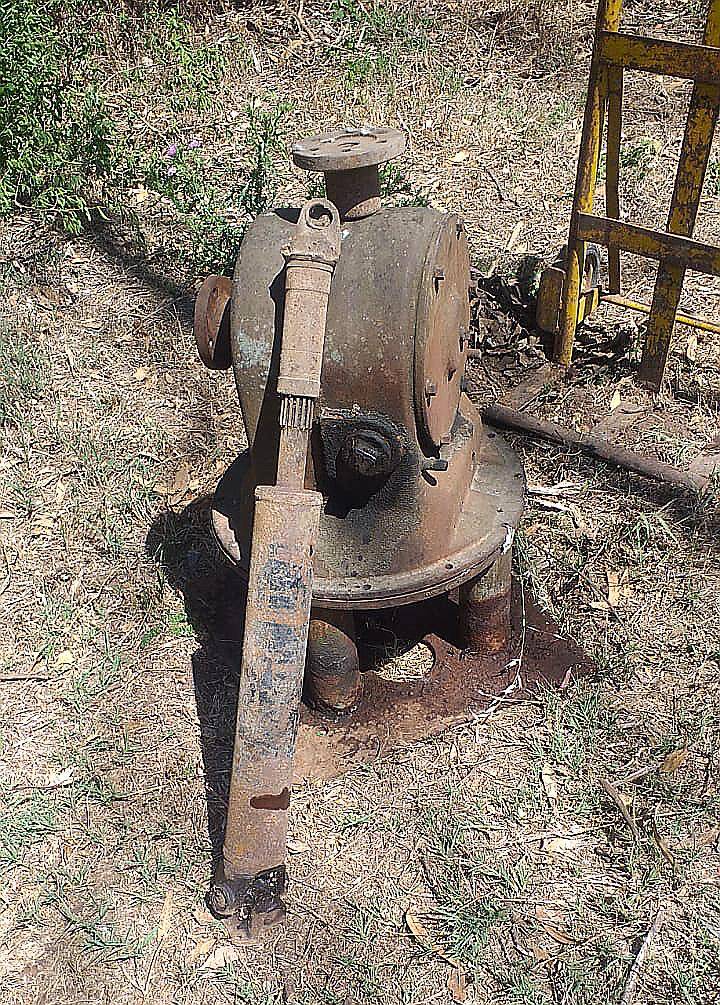 Cabezal de Engranajes para Bomba de Riego de 4 Pulgadas