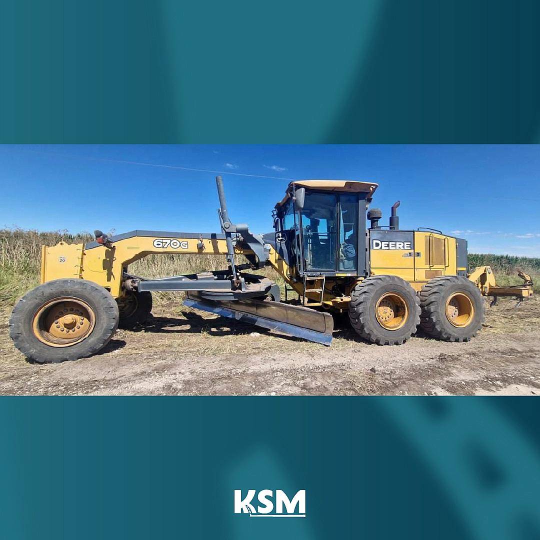 Motoniveladora John Deere 670g (id721)