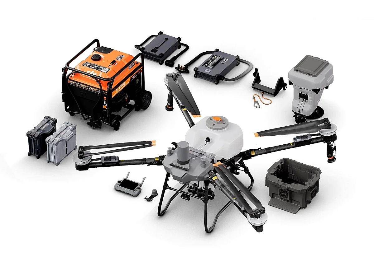 Kit Drone DJI Agras T-100 + Curso Piloto Gratis
