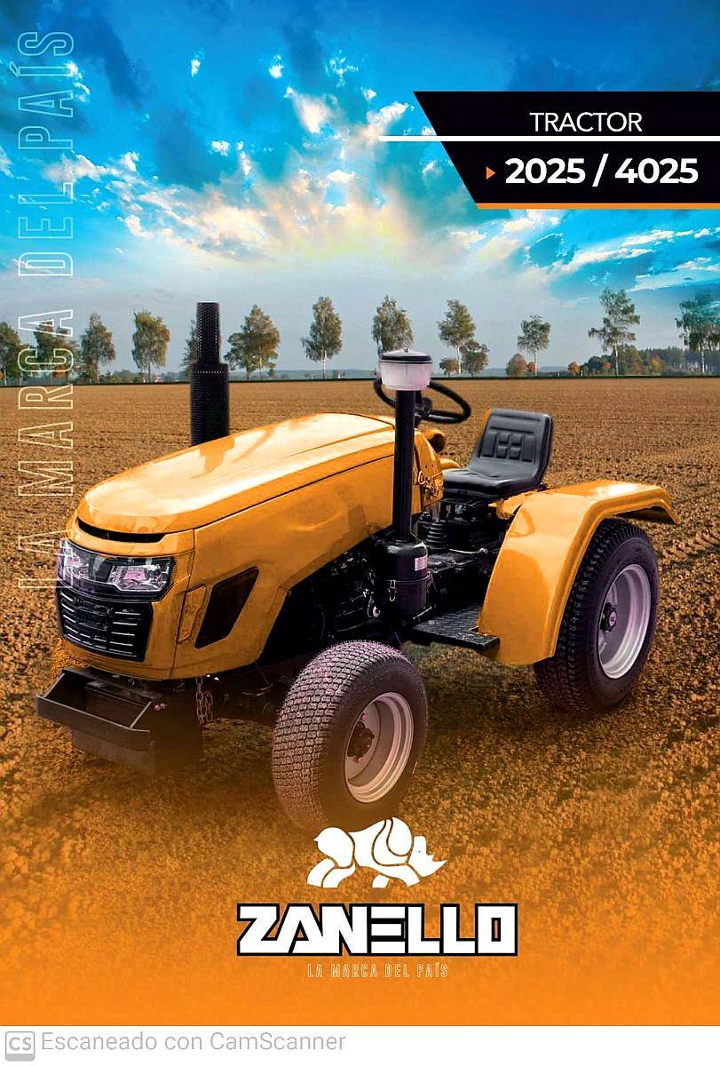 Tractor Zanello 2025 / 4025 - 30 HP