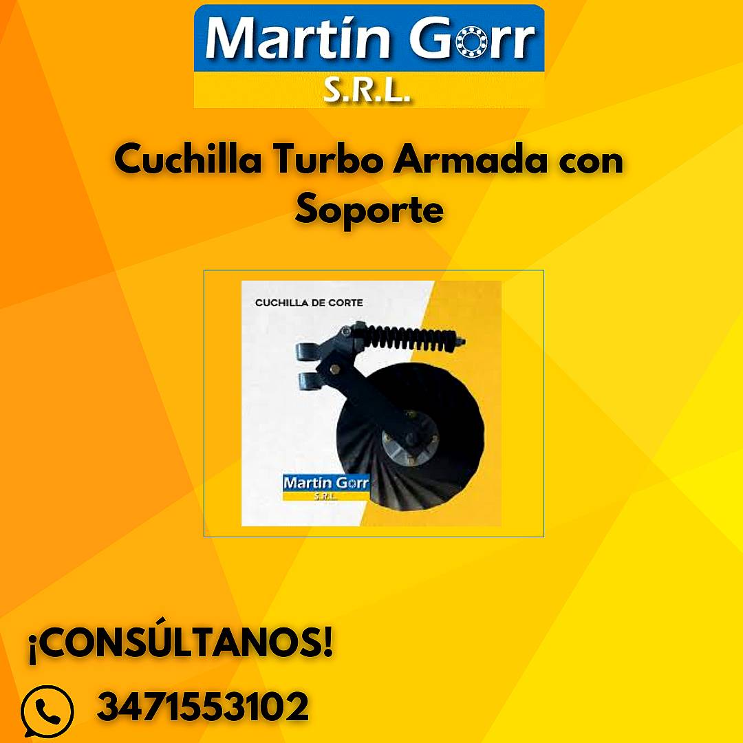Cuchillas Turbo, Armadas con Soporte