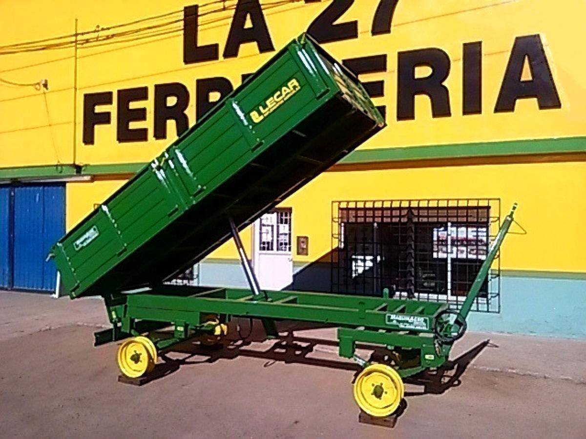 Acoplado Volcador 4 TN. D/trasera Lecar