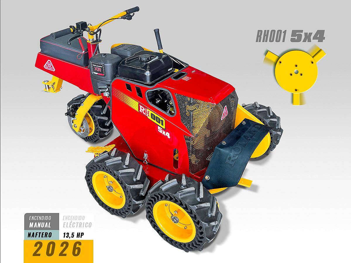 Mini Tractor Cortacésped, Malezas y Arbustos RH001 5X4