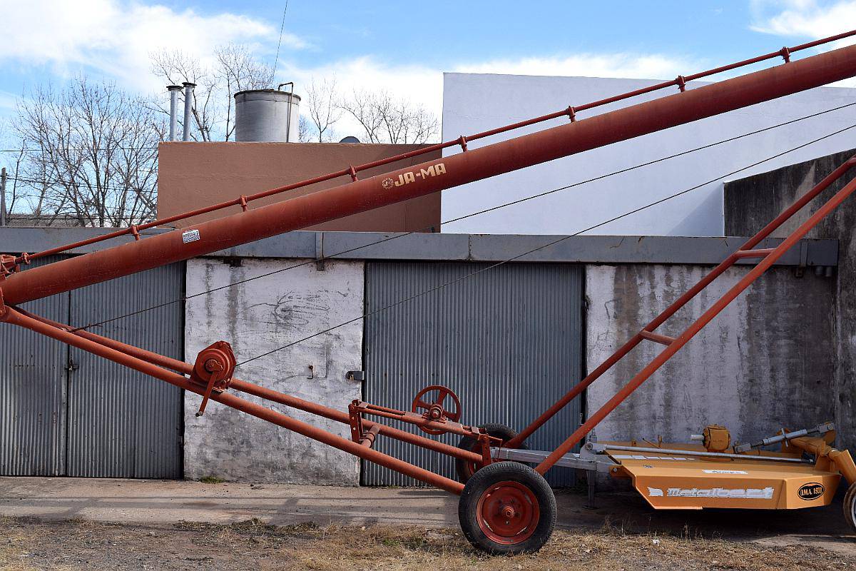Elevador de Cereal 15 Mts de Largo 22 Diámetro