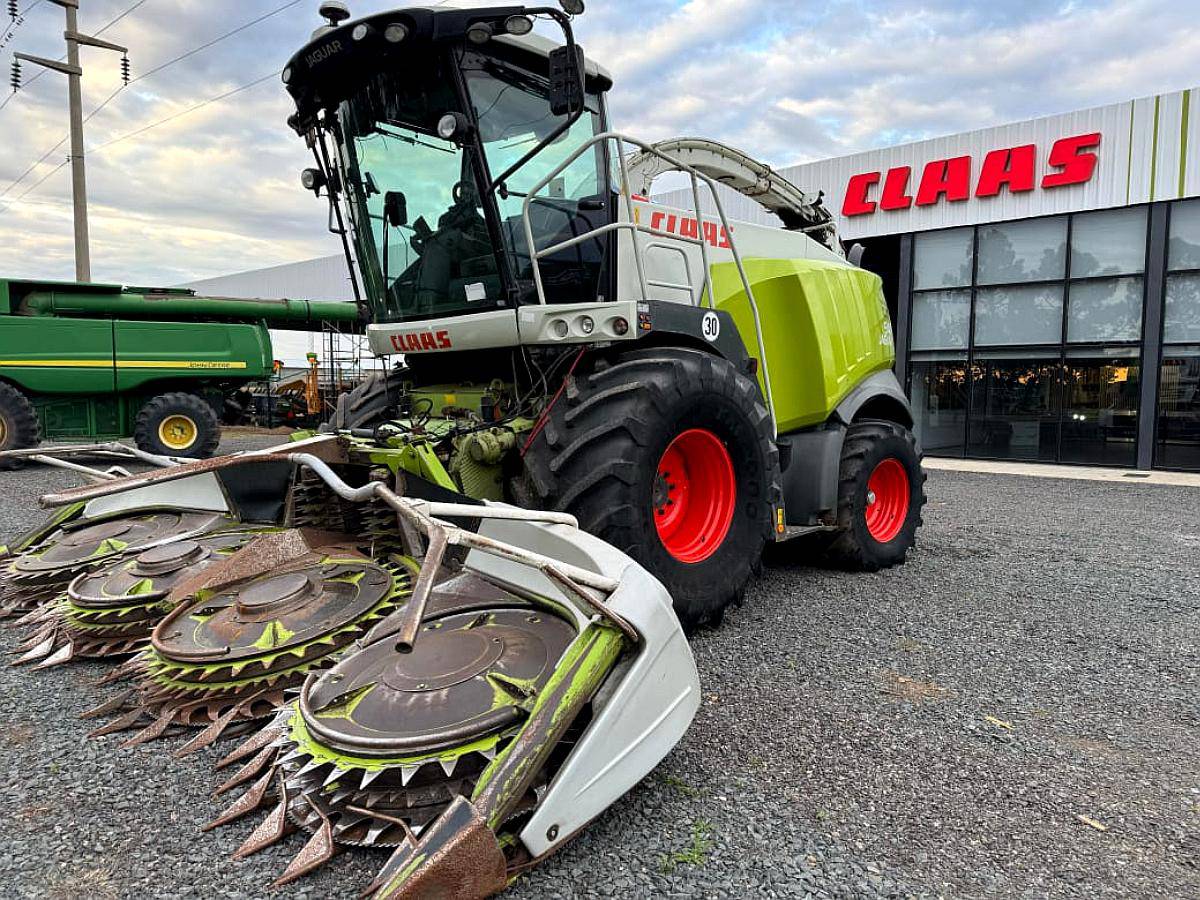 Claas Jaguar 940 con Orbis 600