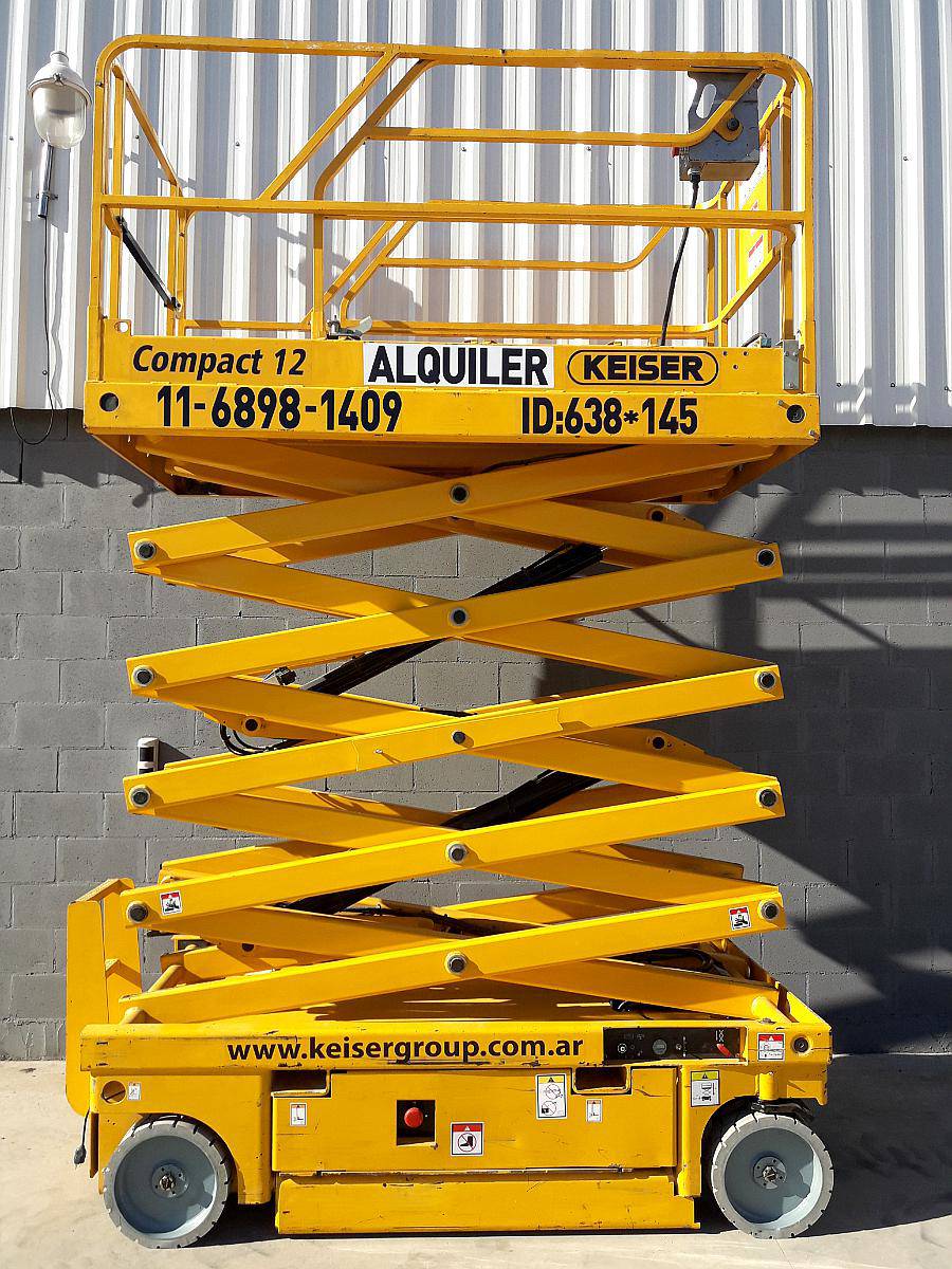 Alquiler Plataforma Elevadora Tijera 12m Haulotte JLG
