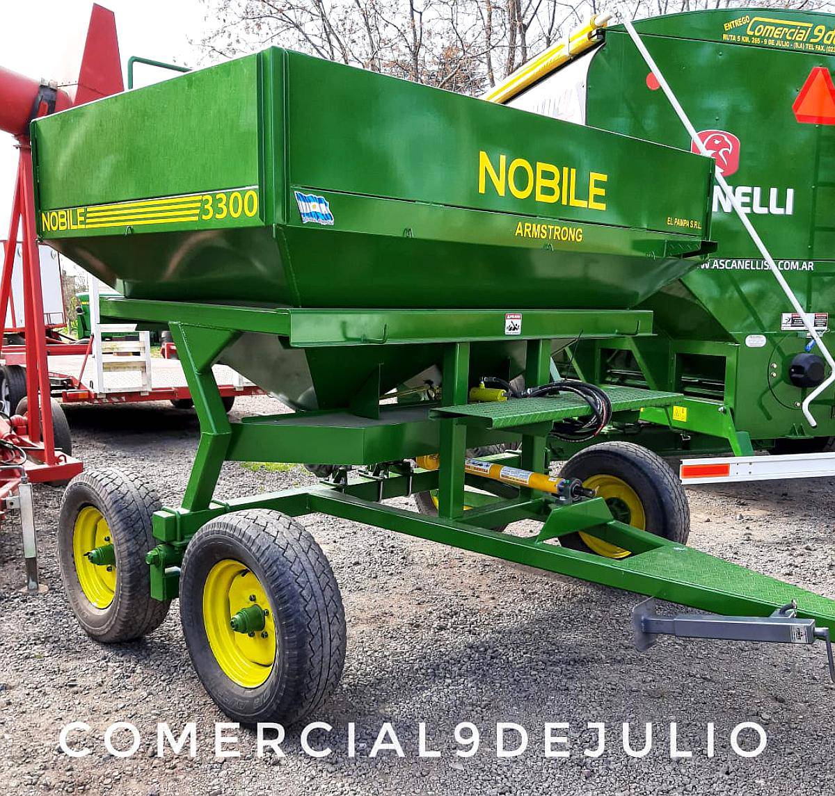 Fertilizadora de Arrastre Nobile Mod 3300 - Nueva