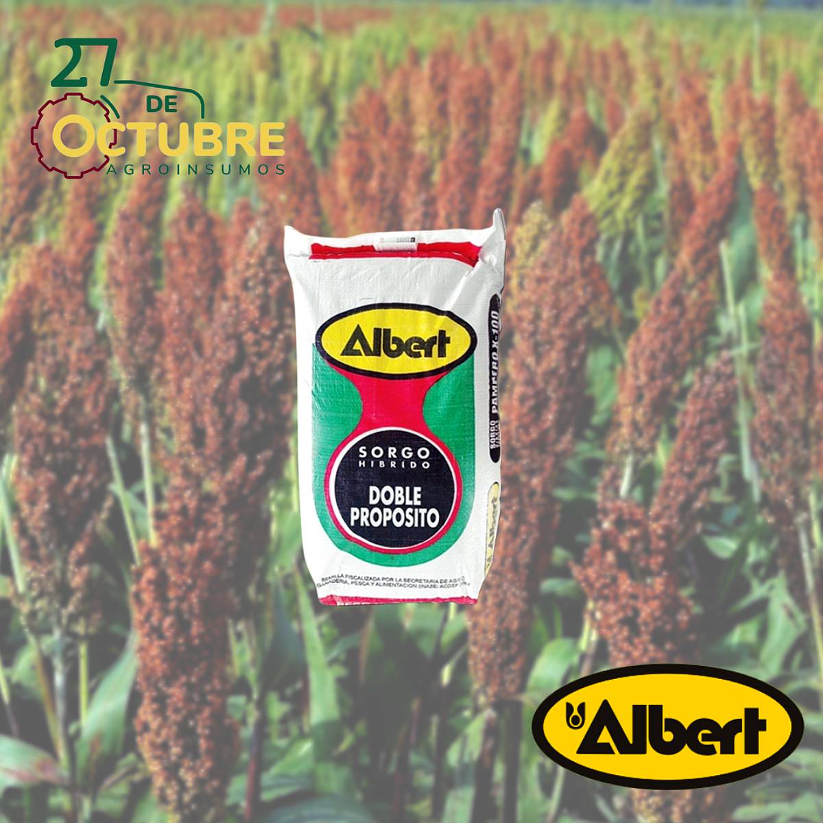 Sorgo Doble Propósito Pampero 8008