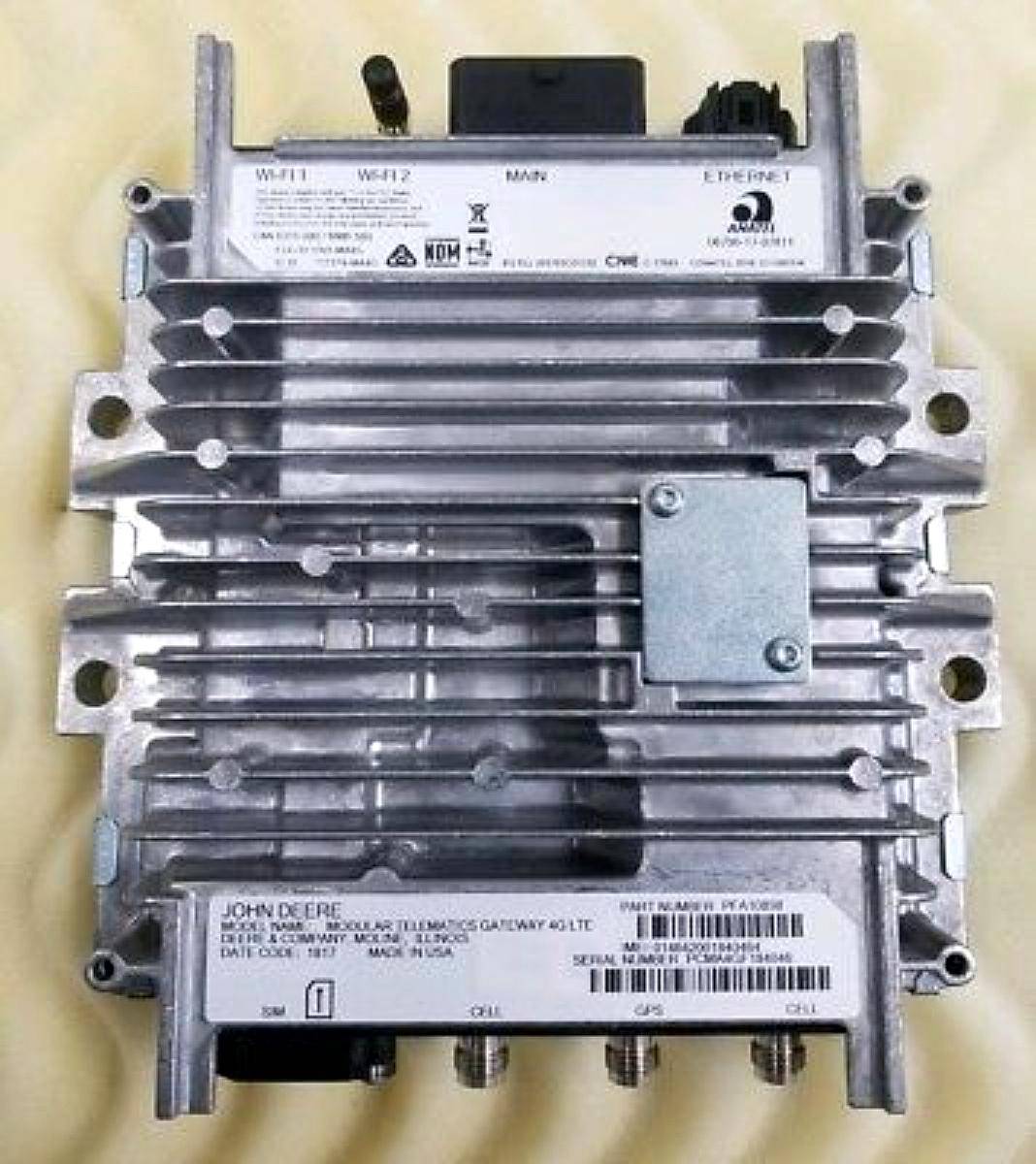 Ecu Modular Telemática Gateway 4g LTE GPS John Deere