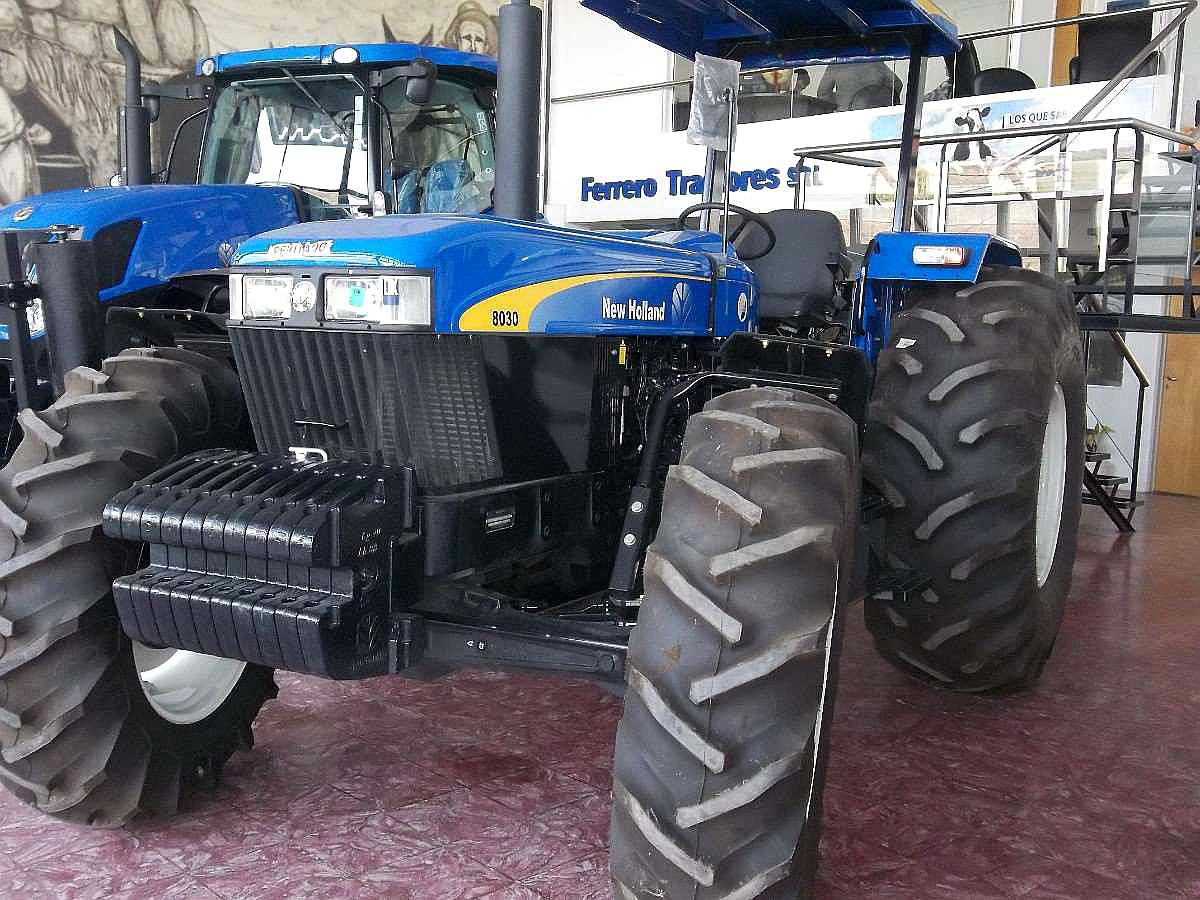 Tractor New Holland 8030 122cv Platafor A o 2020 Agroads