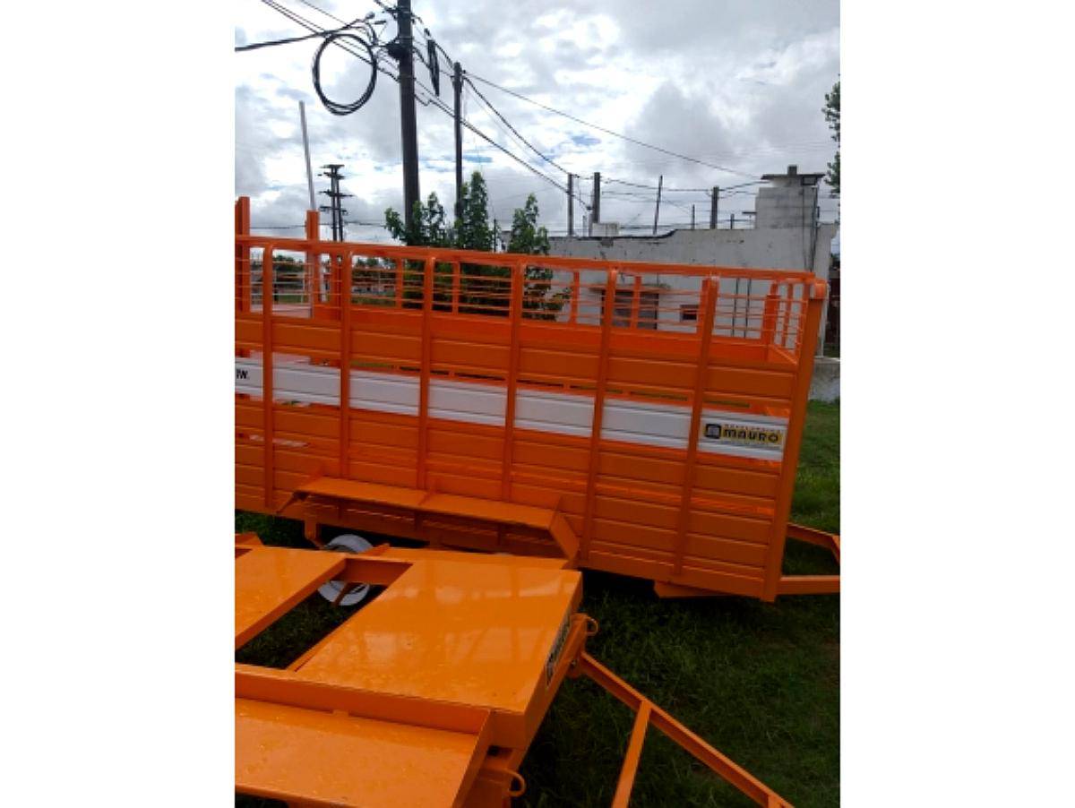 Acoplado Jaula Transporte de Hacienda