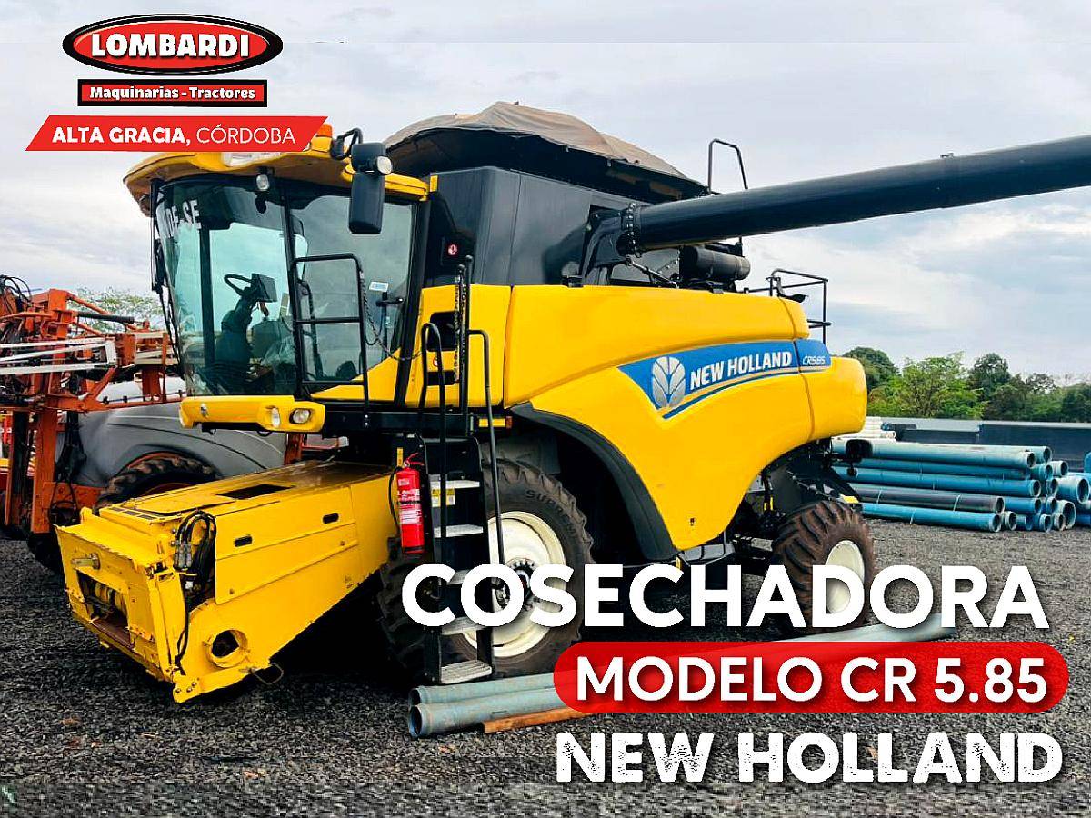 Cosechadora New Holland Lista para Trabajar