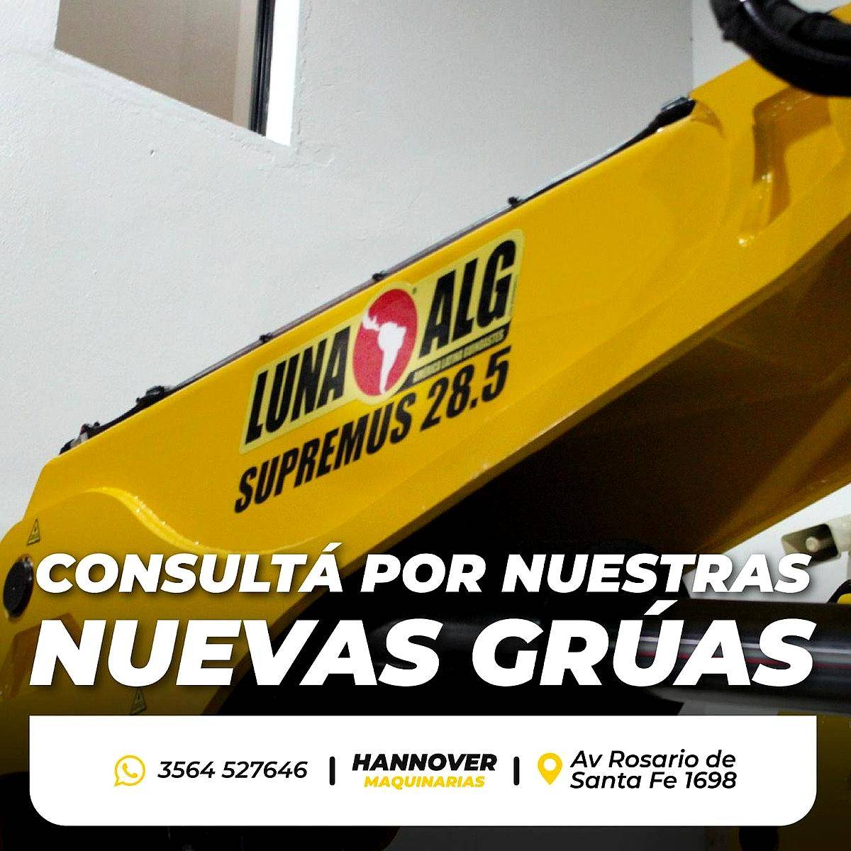 Hidrogrua Luna ALG LN 45508 + Control Remoto