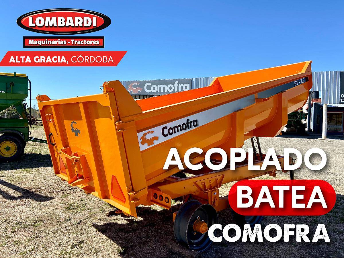 Acoplado Batea Volcadora Comofra Cheques sin Interés