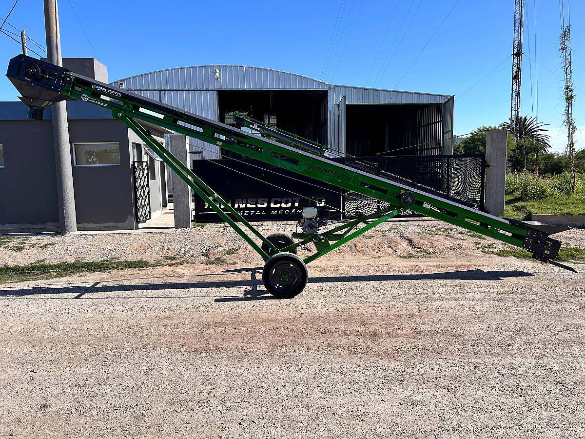 Cinta Transportadora 8mts X 30cm con Motor a Explosión