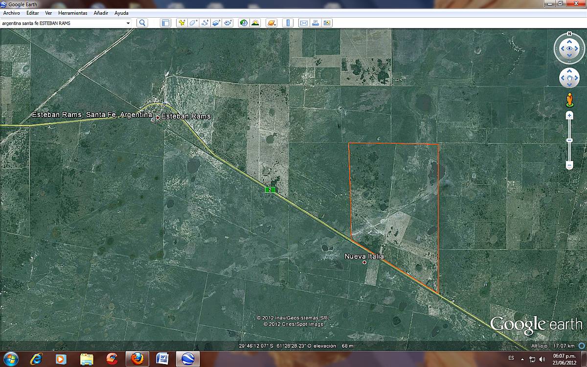 Vendo Campo Mixto Esteban Rams -sta FE