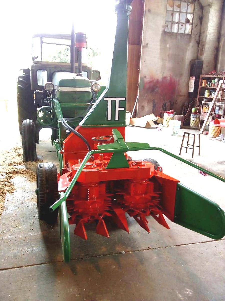 Picadora Frontal Tecnoforraje, Única en SU Tipo
