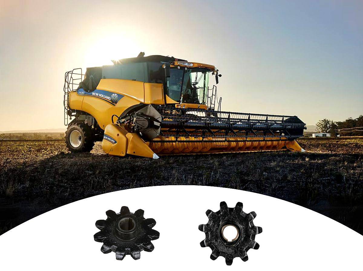 Engranaje Noria para Cosechadora New Holland y Case