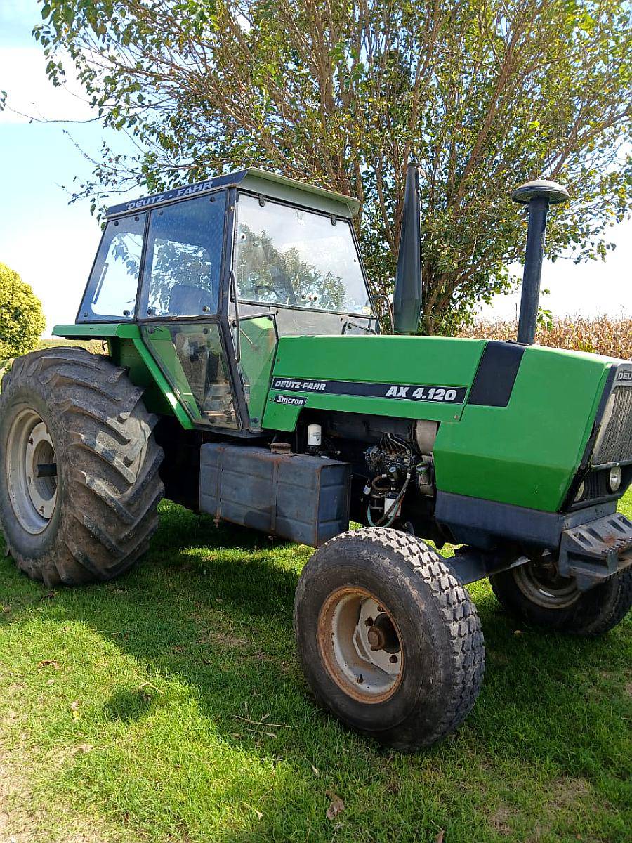 Tractor Deutz-fahr AX 4.120, 120 HP, Sincron, año 1990,