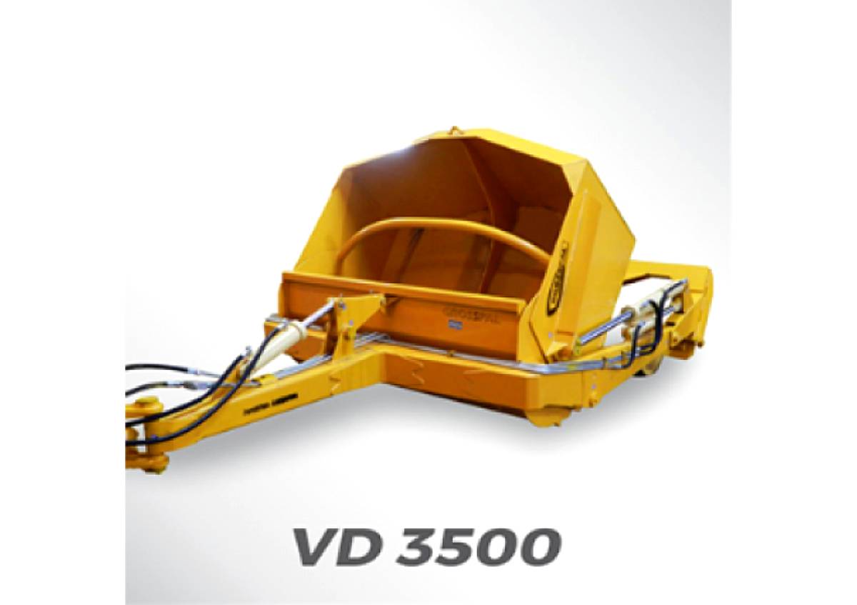 Pala de Arrastre Hidráulica Grosspal VD 3500