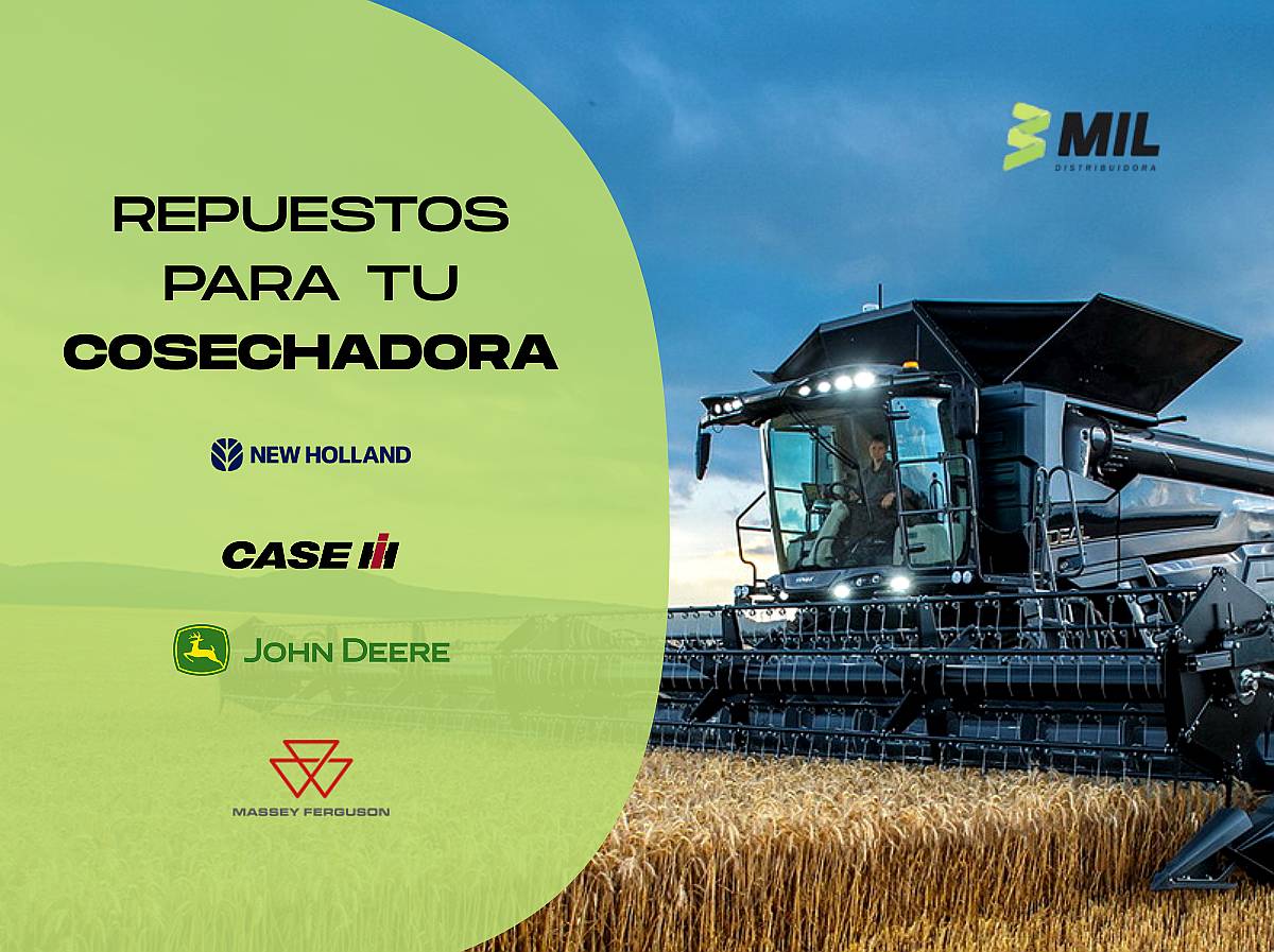 Repuestos para TU Cosechadora - Todas las Marcas.