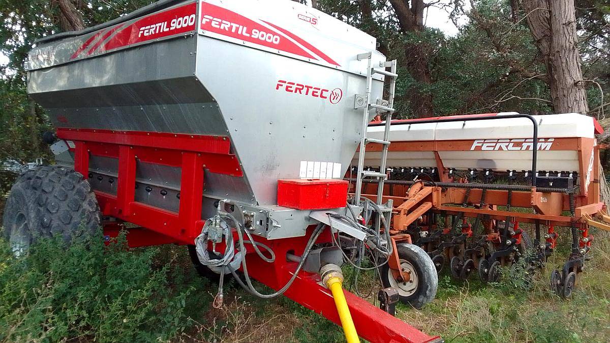 Fertilizadora de Arrastre Fertec 9000, año 2022, Balanza HOO