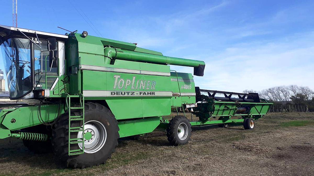 Cosechardora Deutz Fahr Topliner - Año: 1998 - Agroads