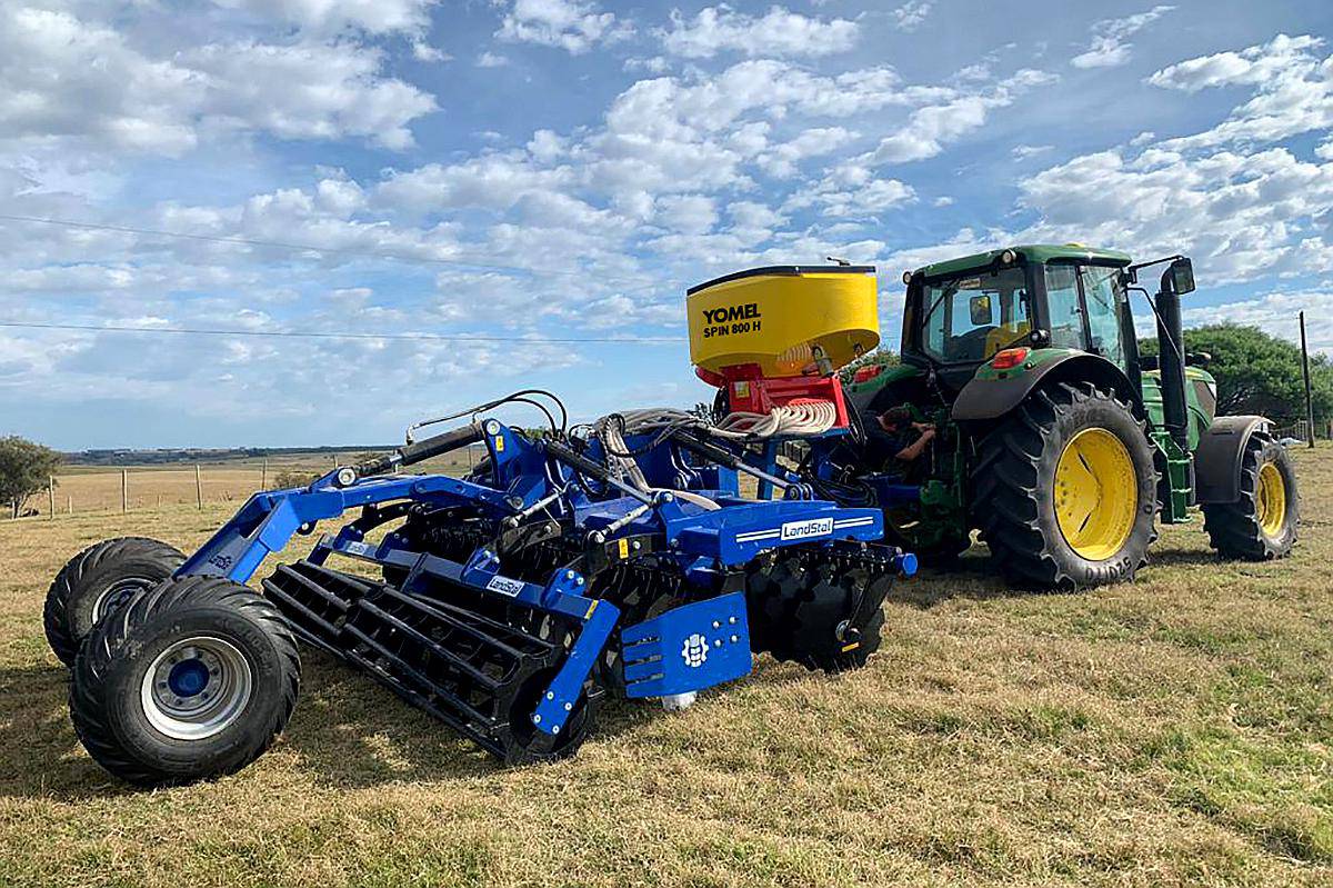 Sembradora Linea Spin Yomel