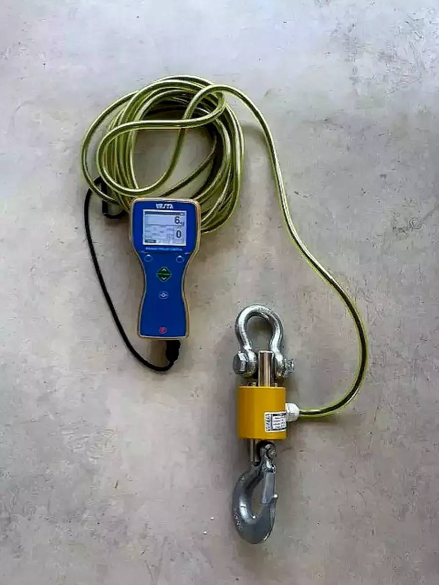 Balanza para BIG BAG 2500 Kilos.