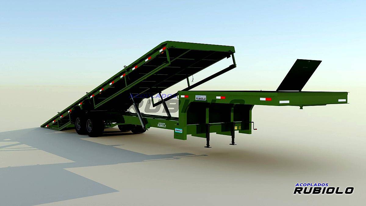 Semirremolque Basculante Homologado para 18/20 TN.