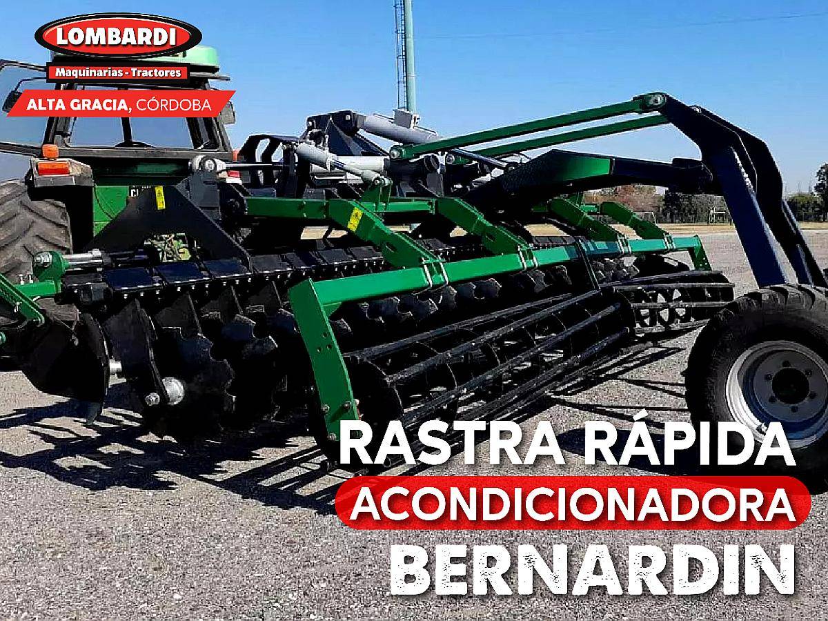 Rastra Rápida Bernardin Financiación por Años + Descuento