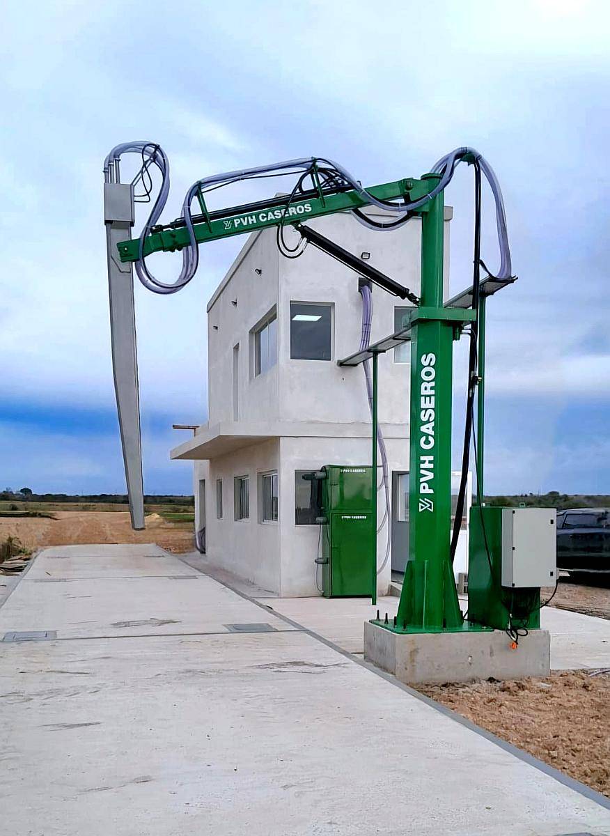 Calador Hidráulico Toma Muestra de Semillas