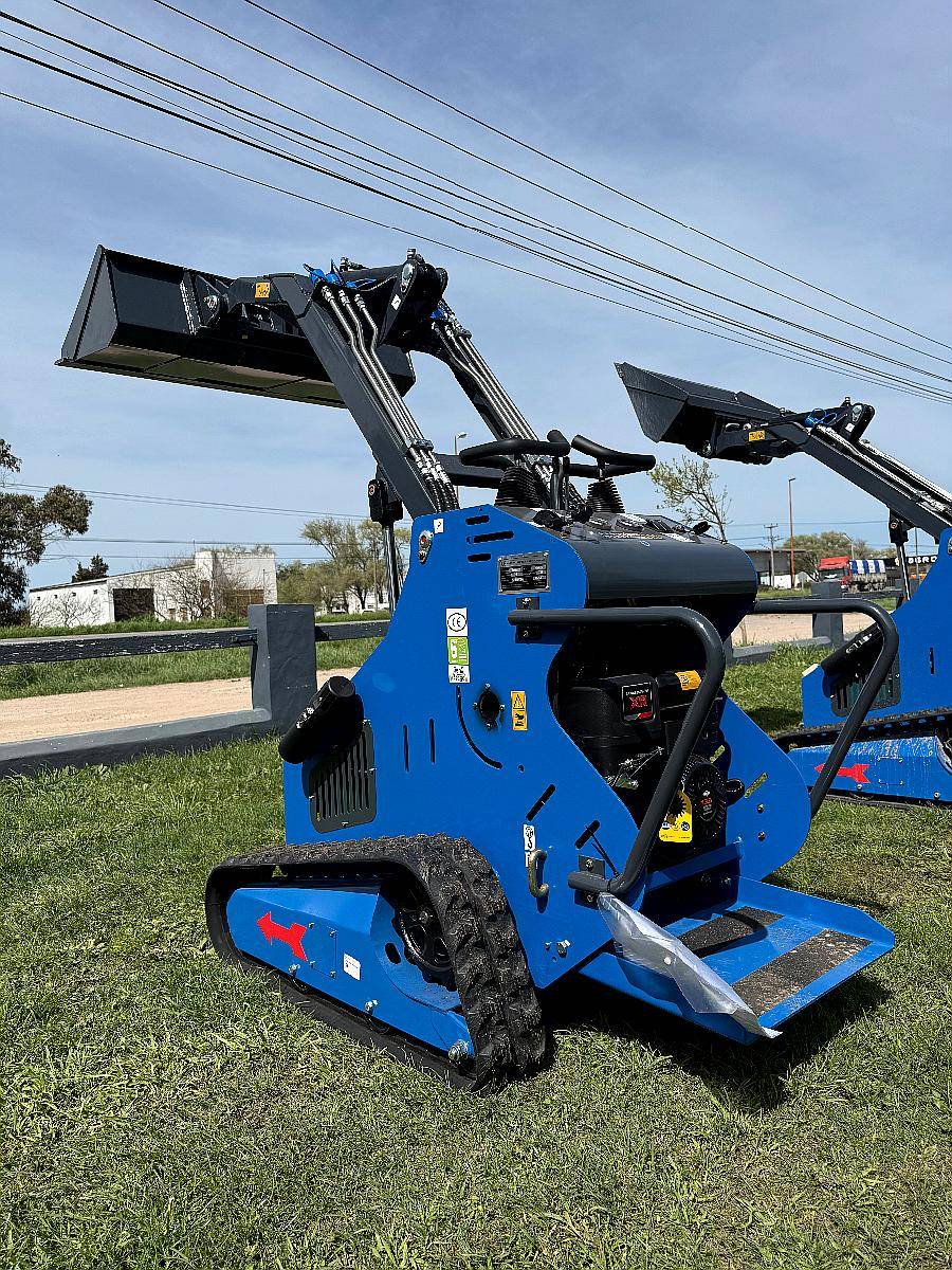 Mini Pala Orugas de Goma Todo Terreno Compacta