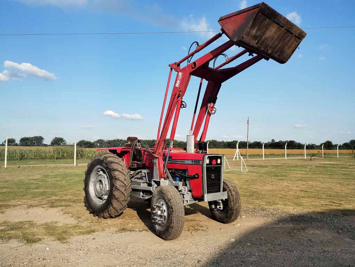 Tractor Massey Ferguson 1185 C/ Pala