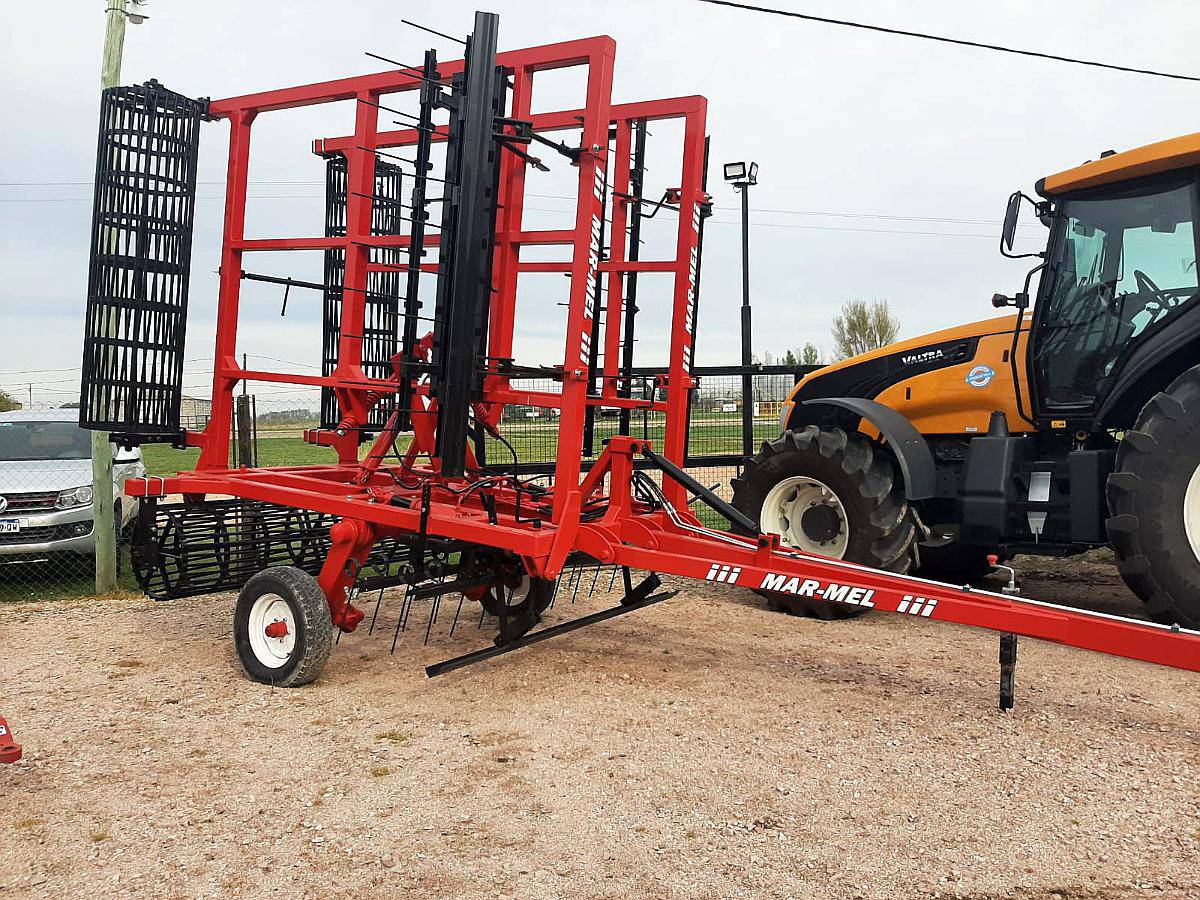 Rolo Hidráulico con Peines y Rabasto de 7 Mts Nuevo