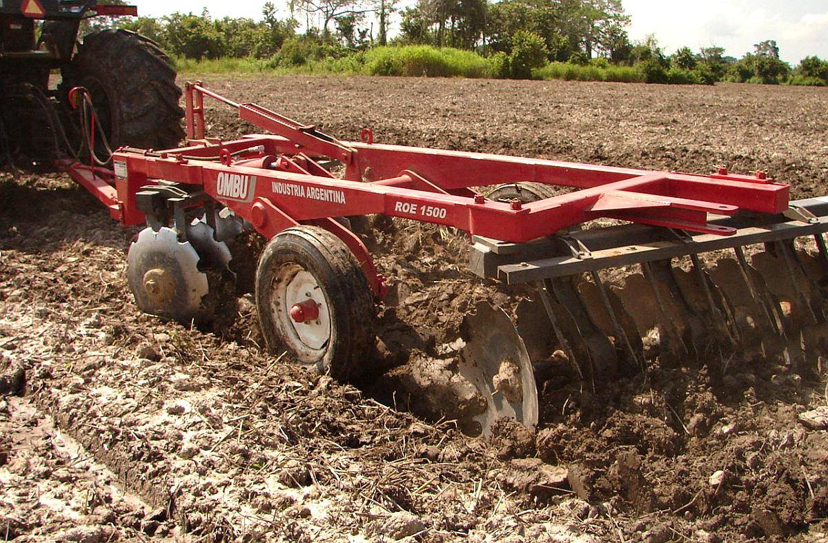 Rastra de Discos de Tiro Excéntrico Ombu ROE 1500