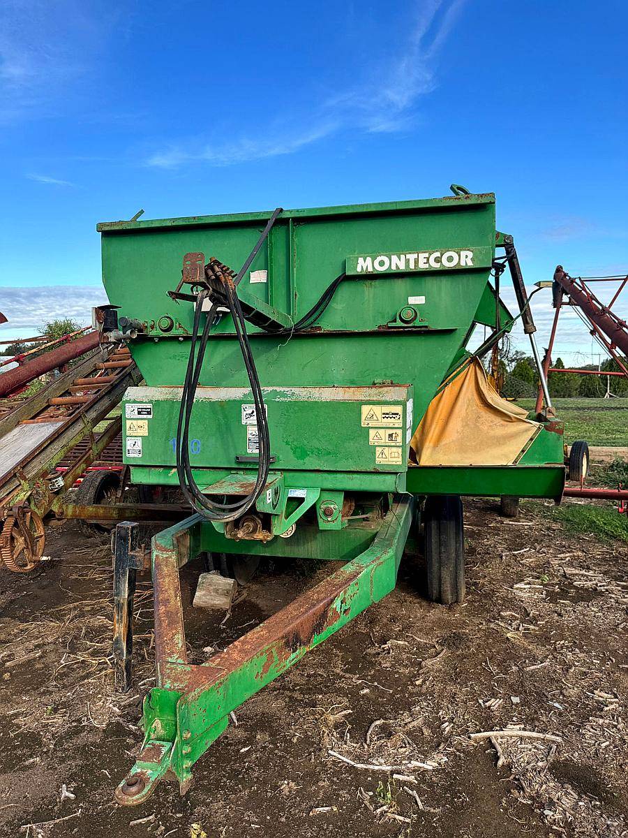 Mixer Horizontal 10 Mts Montecor con Balanza