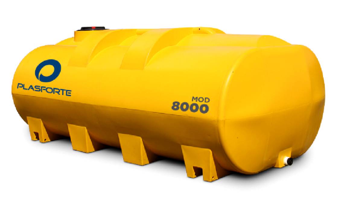 Tanques Fijos Aereos de Plastico Plasforte Horizontales