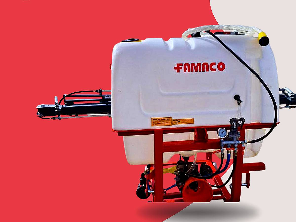 Fumigador 600 Litros con Barral de 12 Metros