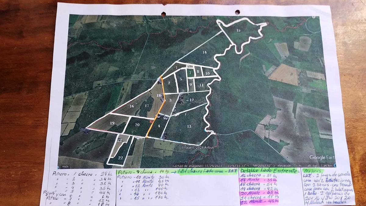 Mil Doscientas Has Campo Mixto Villaguay Entre Ríos