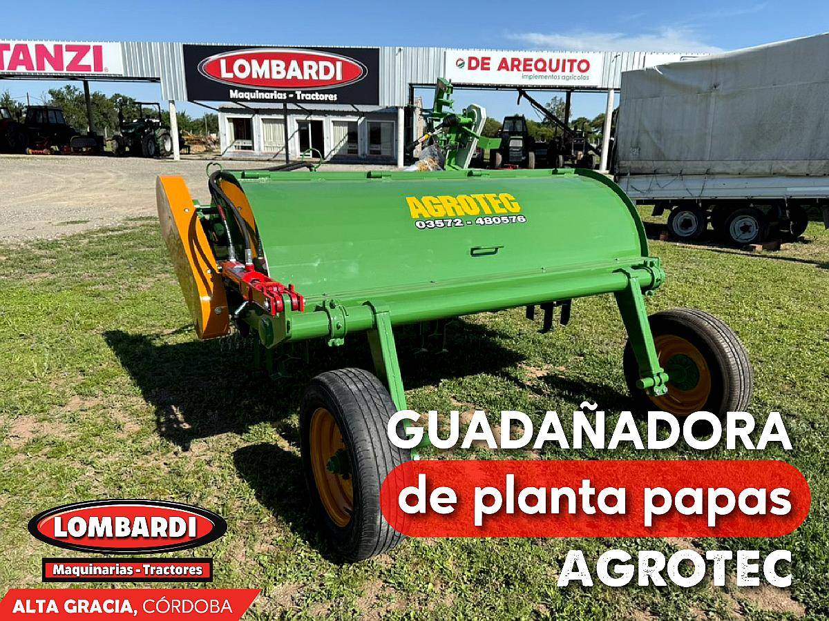 Guadañadora de Planta de Papas Agrotec