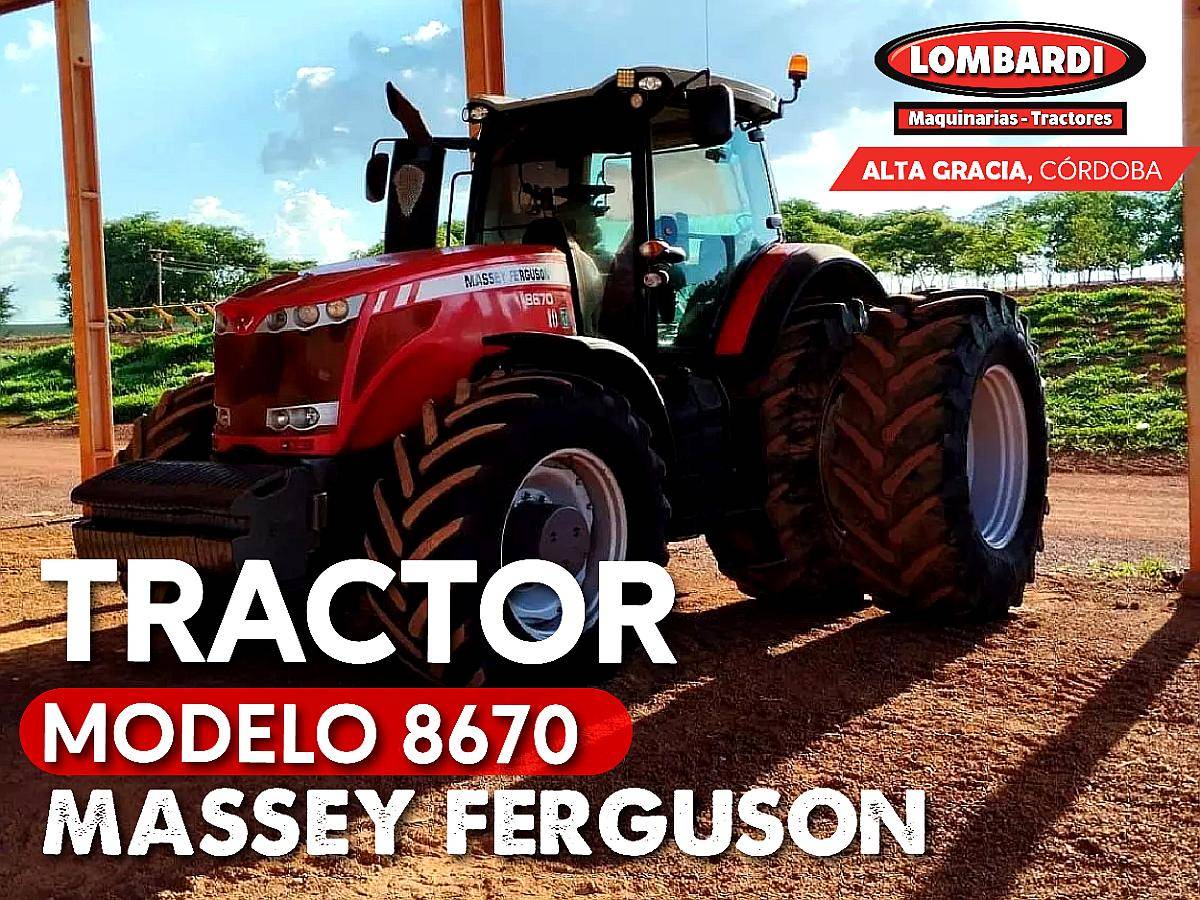 Tractor Massey Ferguson 8670 320hp