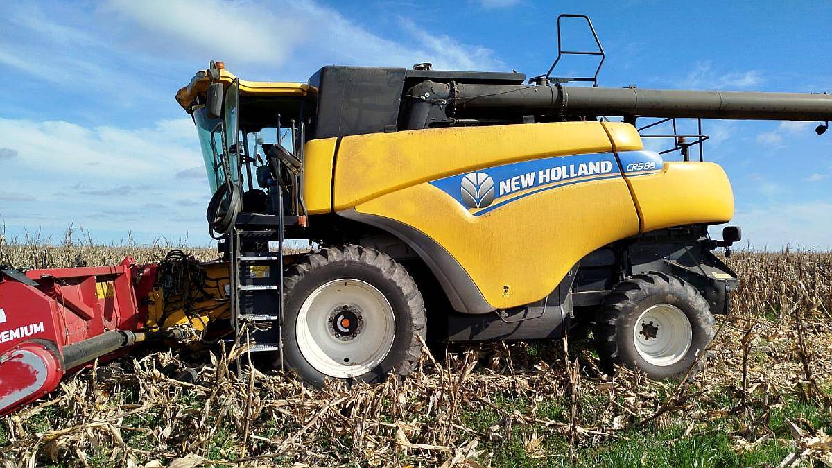 New Holland 5.85 Cemeentada. M6300hs. R 4100 Hs de Productor